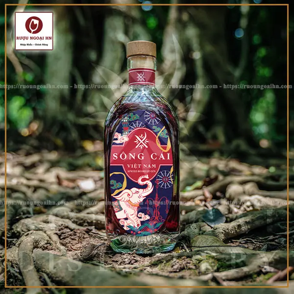 Sông Cái Rose Gin 1 Rượu Sông Cái Rose Gin