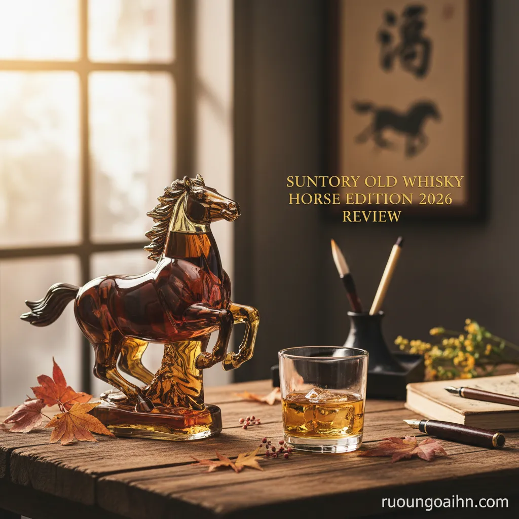 Suntory Old Whisky phiên bản ngựa