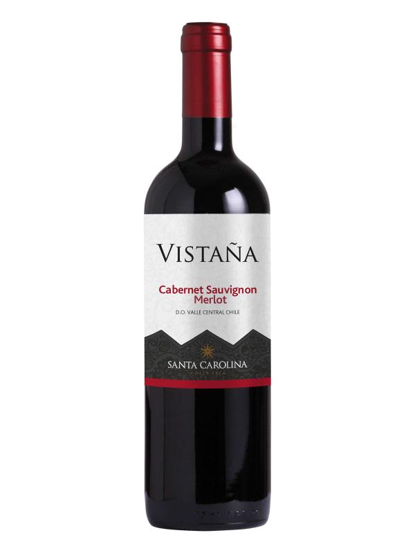 Chai rượu vang đỏ Santa Carolina Vistana Cabernet Sauvignon Merlot giá 130.000đ