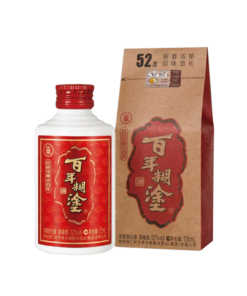 Rượu Bách Niên Hồ Đồ Nhãn Đỏ 33 Độ 125ml – Thùng 24 Chai