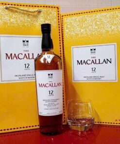Hộp Quà Tết Macallan 12 Double Cask Kèm Ly