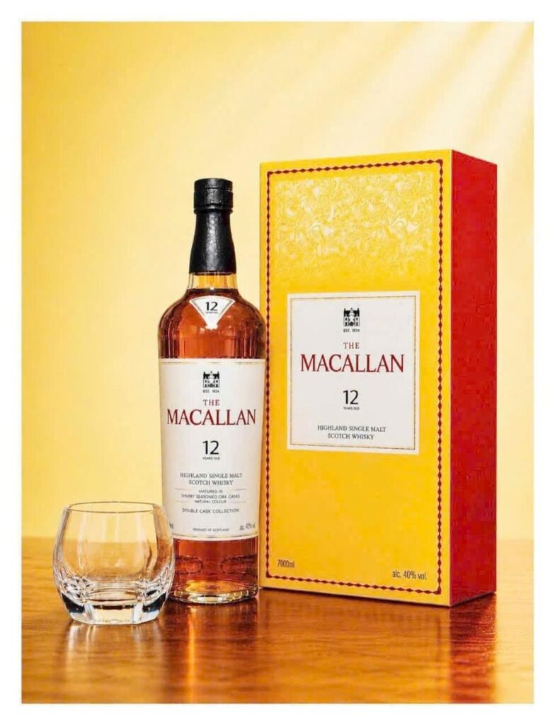 Hộp quà Tết rượu Macallan 12 Double Cask