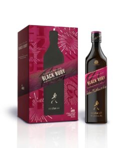 Hộp Quà Tết Johnnie Walker Black Ruby Kèm 2 Ly