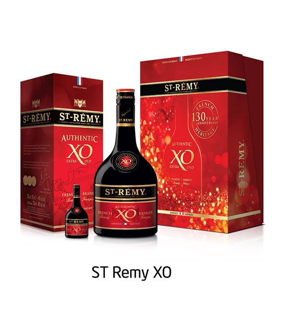 Chai rượu ST Remy XO 750ml phong cách Pháp