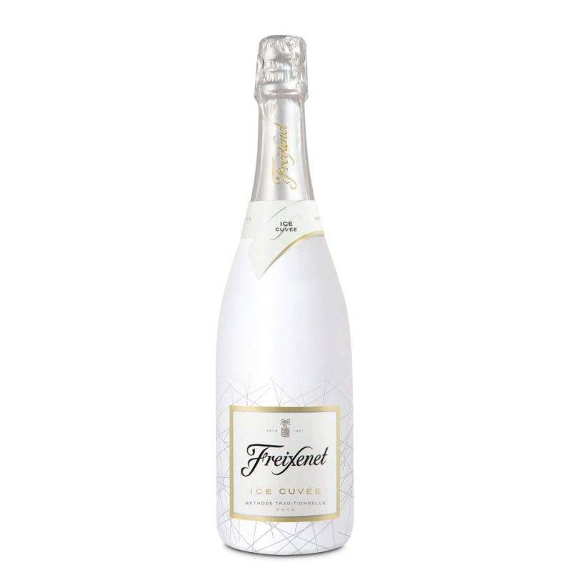Chai Freixenet Ice Cuvée Especial sâm banh uống với đá