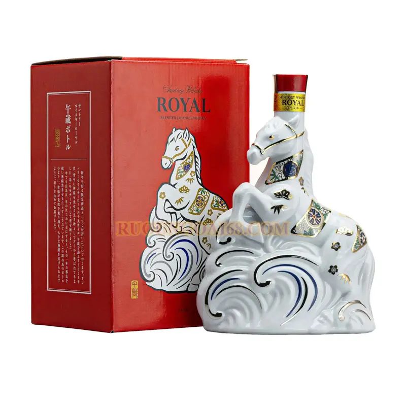 Rượu Suntory Royal phiên bản linh vật ngựa 2026