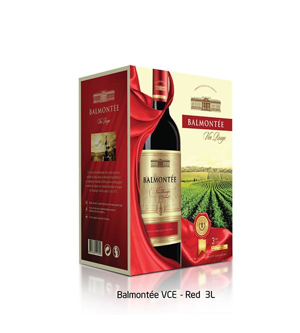 Vang bịch Balmontee VCE 3L của Pháp