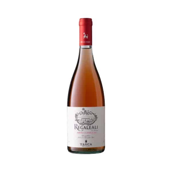 Chai rượu vang hồng Tasca d'Almerita Le Rose