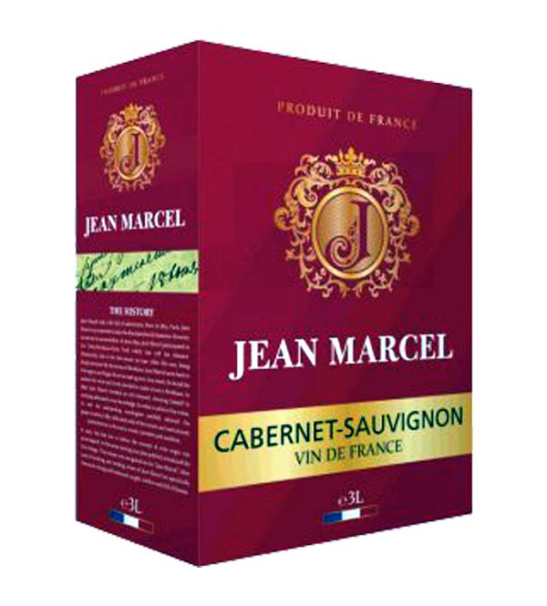 Vang bịch Jean Marcel 3000ml Pháp